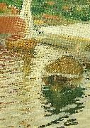 Anders Zorn ovan dalaro brygga oil painting on canvas